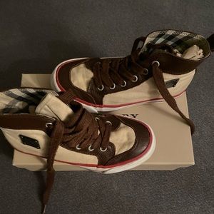 Burberry hightops